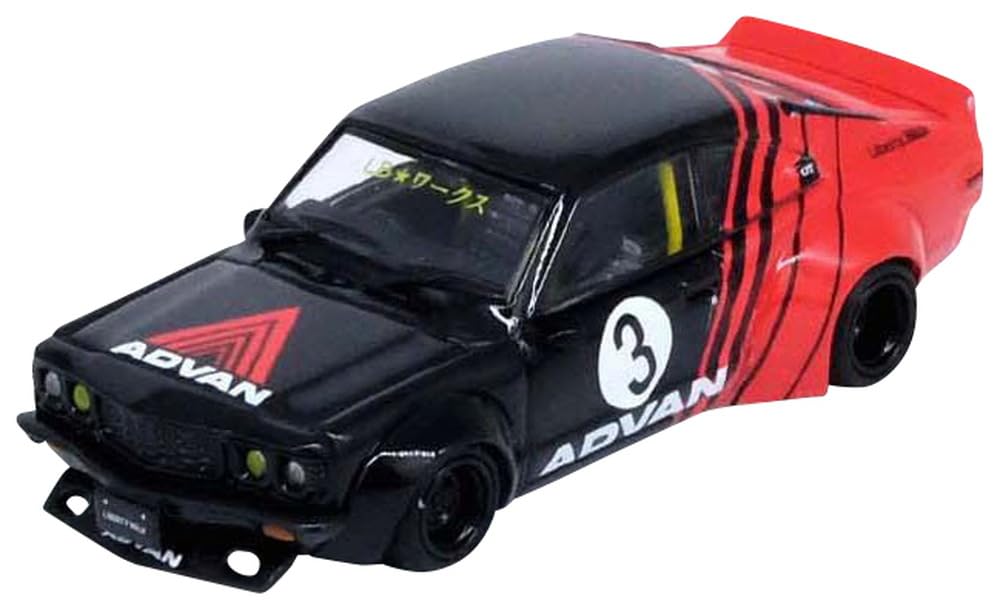 Inno Models Mazda RX3 SAVANNA ADVAN LIVERY Завершенный продукт 1/64 LB ...