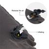 Quick Inflate Camp Pillows Waterproofed Nylons Cover Light weight Compressible For Travel Outdoor Car Offices Use