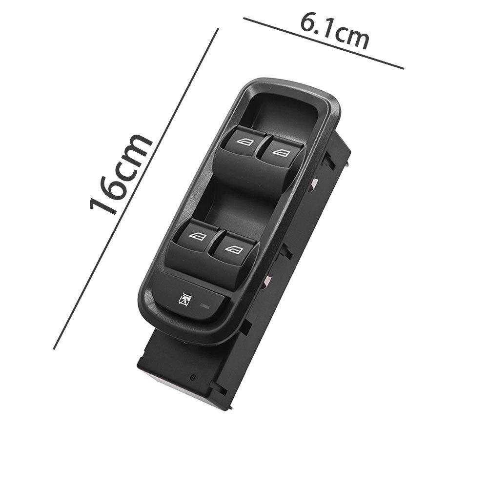 8A6T-14A132-CC: Compatible Electric Window Lift Switch for Ford Fiesta