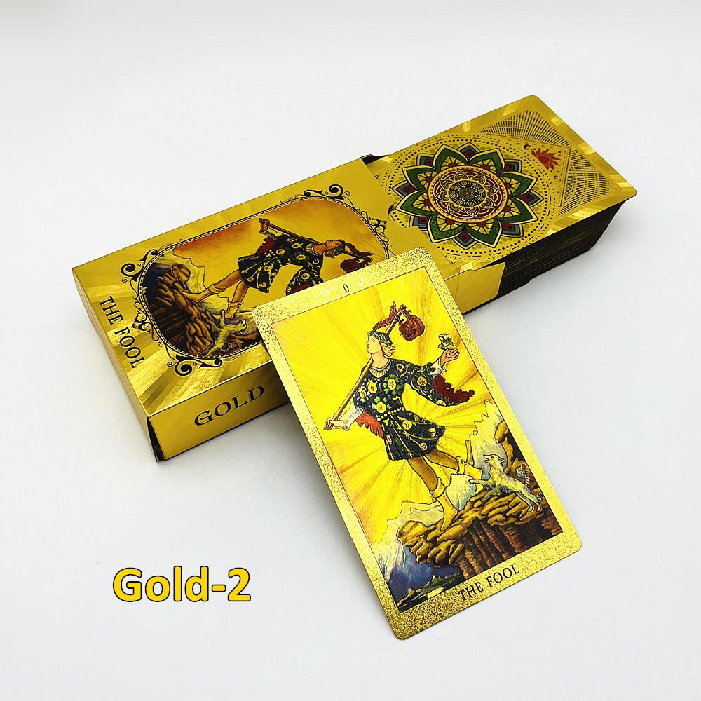 1 колода гадальных карт Таро, пластиковые 78 карт