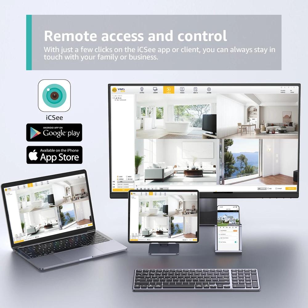 8MP 4K PTZ наружная камера видеонаблюдения с двойным экраном Wifi CCTV Видеонаблюдение Защита Автоматическая камера слежения