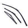 3Pcs Car Vehicle Front/Rear Windscreen Wiper Blades Set For Fiat Grande Punto