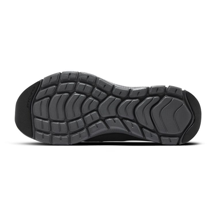 Skechers Flex Advantage 4.0 Сетчатая ткань Синтетическая кожа Удобная спортивная обувь Мужские кроссовки Черный 232225-BKCC