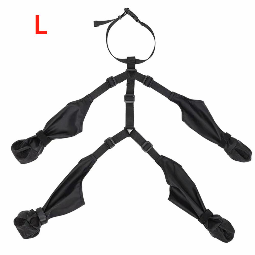 Нескользящие Водонепроницаемые Ботинки для Собак Защита Лап Питомца для Улицы Регулируемые Грязезащитные Дождевые Ботинки для Собак