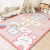 Милый игровой детский ковер ПВХ нескользящий коврик для пола Детский игровой коврик Коврики для ног у кровати в спальне Ковры для гостиной для украшения дома