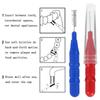 50Pcs Soft Dental Oral Floss Clean Brushes Between Interdental Teeth Care Tool Comfortable Cleaning Interdental Brushes