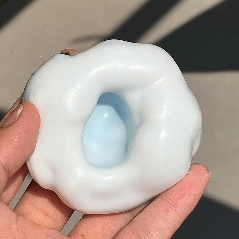 Squeeze-And-Release Sticky Mochi Fidget Toy, Soft Stress Relief, Squeezable Stress Ball