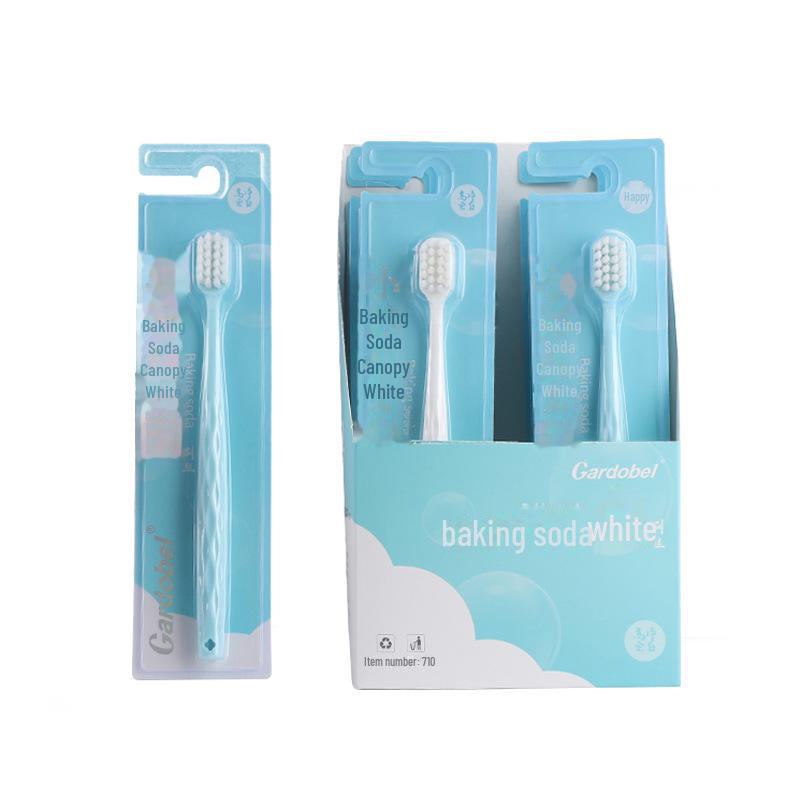 Youjieyoujing Adult Medium Soft Bristle Toothbrush - Single Pack for Deep Cleaning