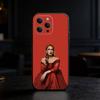 Чехол для телефона с Адель для iPhone 17, 16, 15, 14, 13, 12, 11 Plus, Pro Max, SE4 Мягкий силиконовый черный чехол