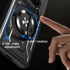 For Xiaomi Redmi Note 14 Pro 4G Magnetic Case Rotating Kickstand TPU+PC Phone Cover