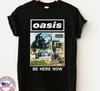 Футболка Oasis Band Be Here Now Полный размер S-4XL
