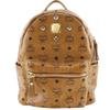 Logogram Backpack Daypack MMK2AVE20 Small Studs Brown PVC Women Used