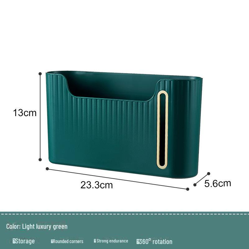 Настенный кухонный ящик для хранения мусорных мешков - органайзер без отверстий