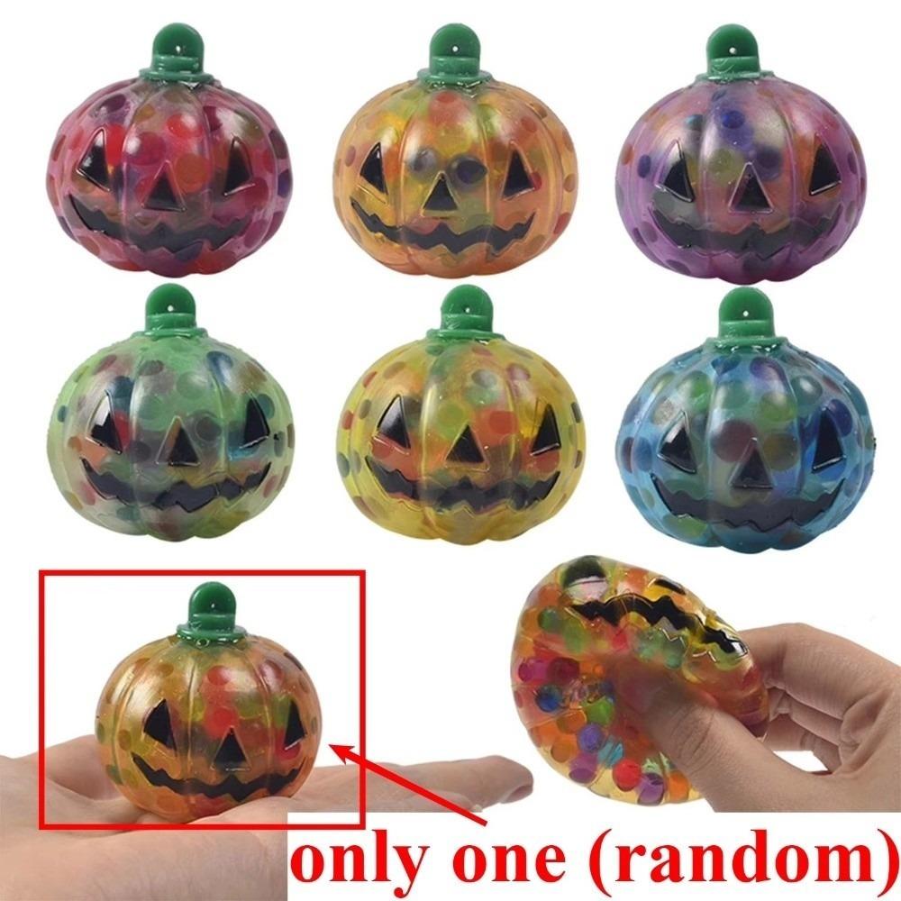 Slow Resilience Fidget Toys Colorful Squishy Squeeze Ball New Jack O Lantern Toys Party Favors