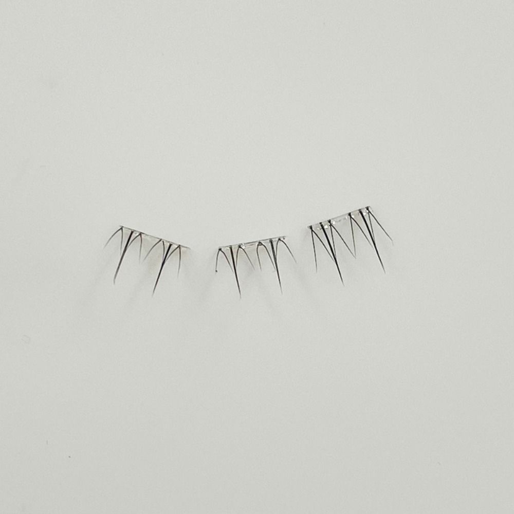 Прозрачные широкие самоклеящиеся нижние ресницы натуральные ресницы для наращивания ресниц