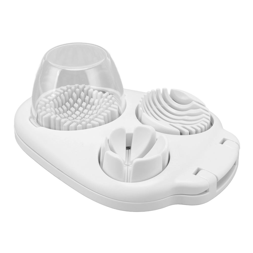 Яйцерезка 3 режима нарезки, резак для сваренных вкрутую яиц, кухонный резак для украшения, салата, сэндвича