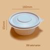 Disposable Plastic Takeaway Food Containers with Lids