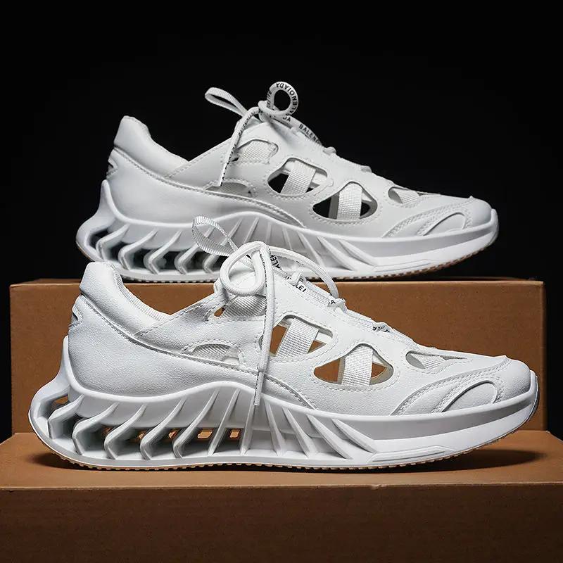 Sports Men's Sandal Height with Platform Running Breathable Outdoor Original Eva Summer Sale Comfortable Stylish Pvc Male Shoe