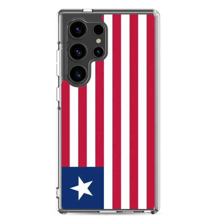 Coque Téléphone Drapeau Liberia - Samsung Galaxy S22