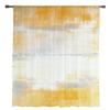 Абстрактные художественные желтые прозрачные шторы для гостиной, спальни, тюлевые занавески для кухни, вуаль, шторы, жалюзи, панели