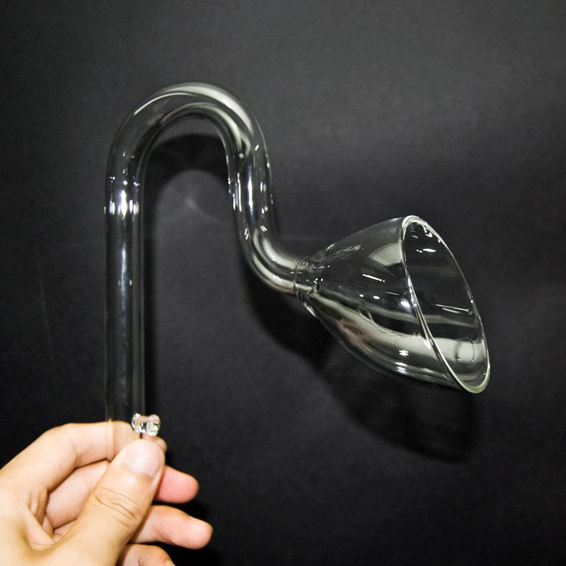 Стеклянные трубки Lily Pipe из боросиликатного стекла для подачи и забора воды - Сачок для поверхности воды в аквариуме, Фильтрация для кристально чистых аквариумов с растениями