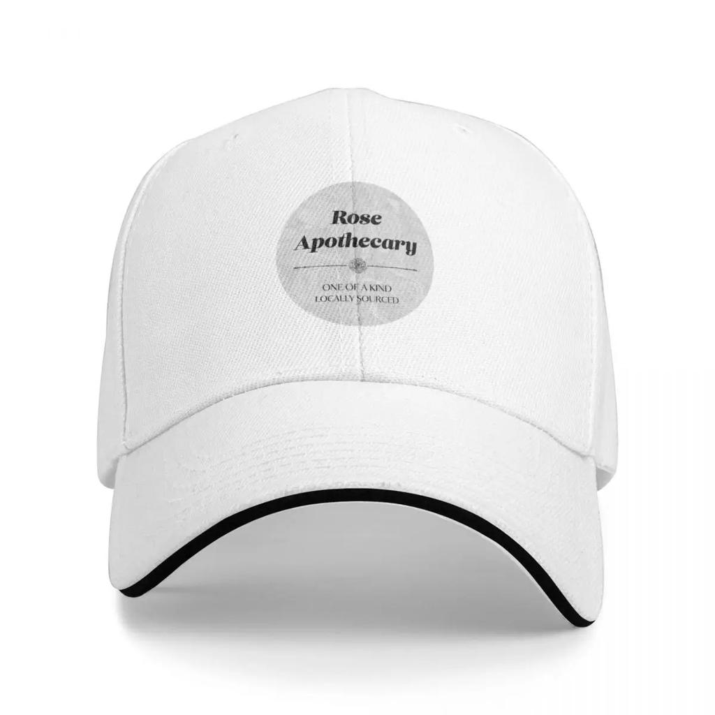 Rose Apothecary Black and White Baseball Cap luxury caps Luxury Man Hat Visor Women Hats Mens