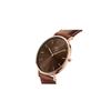 DANIEL WELLINGTON Часы серии CLASSIC кварцевый механизм кожаный ремешок 40 мм черный циферблат мужские часы модные, элегантные, простые и универсальные DW00100627