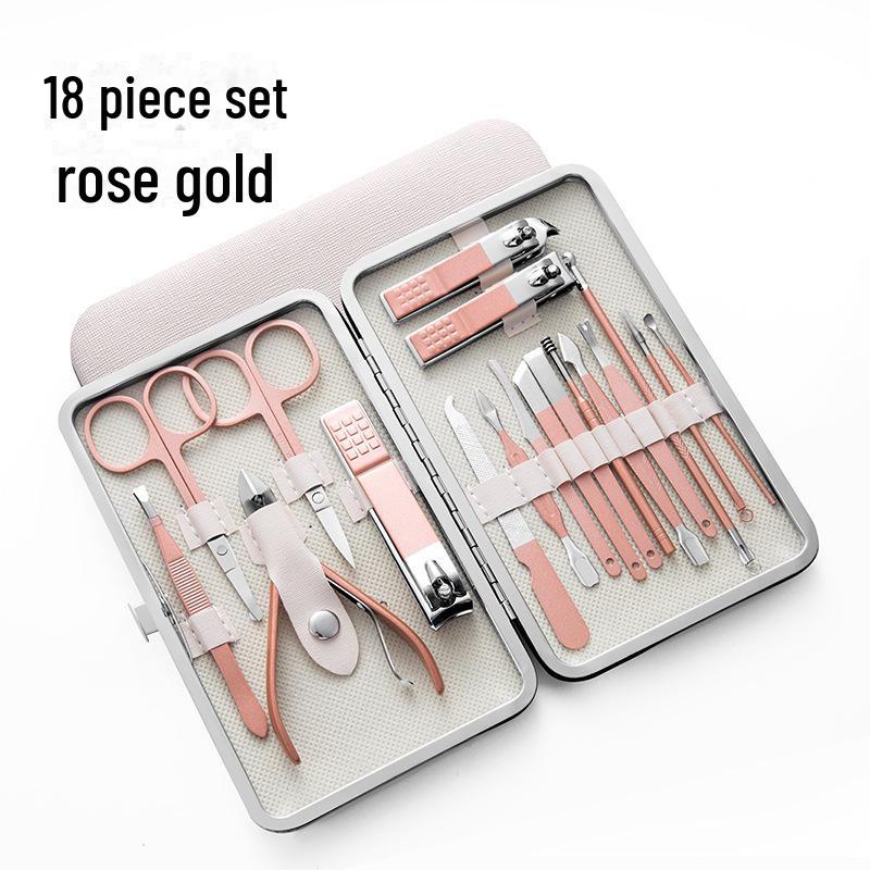 Набор из щипчиков и ножниц из нержавеющей стали для ухода за руками и ногами