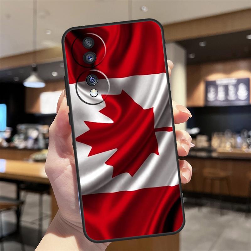 Canada Canadian Flag Case For Honor Magic 8 6 7 Pro Honor Win RT X8b X8c X9a X9b X9c X9d 70 90 200 400 Lite Cover