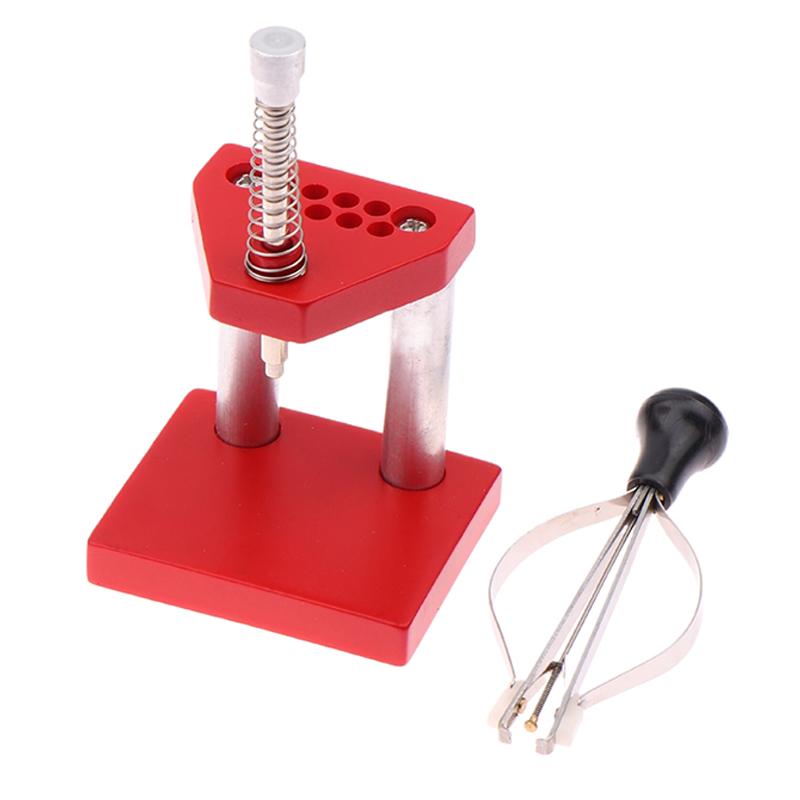 Инструмент для снятия иглы для часов Прижимной толкатель для наручных часов Съемник плунжера Точные детали Съемник Прижимной комплект инструментов для ремонта часовщика