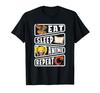 Eat Sleep Anime Repeat Manga Series Watch Japanese Fan T-Shirt