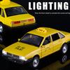 1/32 Volkswagen Santana Такси Металлическая Литая Модель Автомобиля Домашний Декор Коллекционные Предметы Миниатюрный Высокодетализированный Транспорт Праздничный Подарок