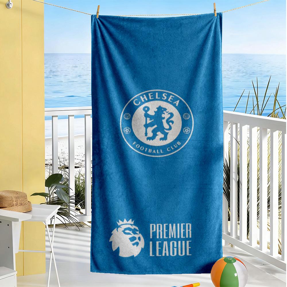 Chelsea Fc Football Player Beach Towel Super Soft Absorbent Comfortable Lightweight