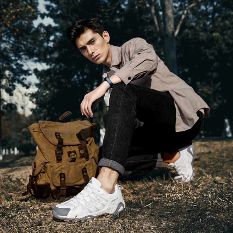 Модная обувь для хайкинга для мужчин Дышащая обувь для охоты, треккинга и альпинизма Женские кроссовки для улицы Нескользящая спортивная обувь Мужская Роскошный дизайнерский