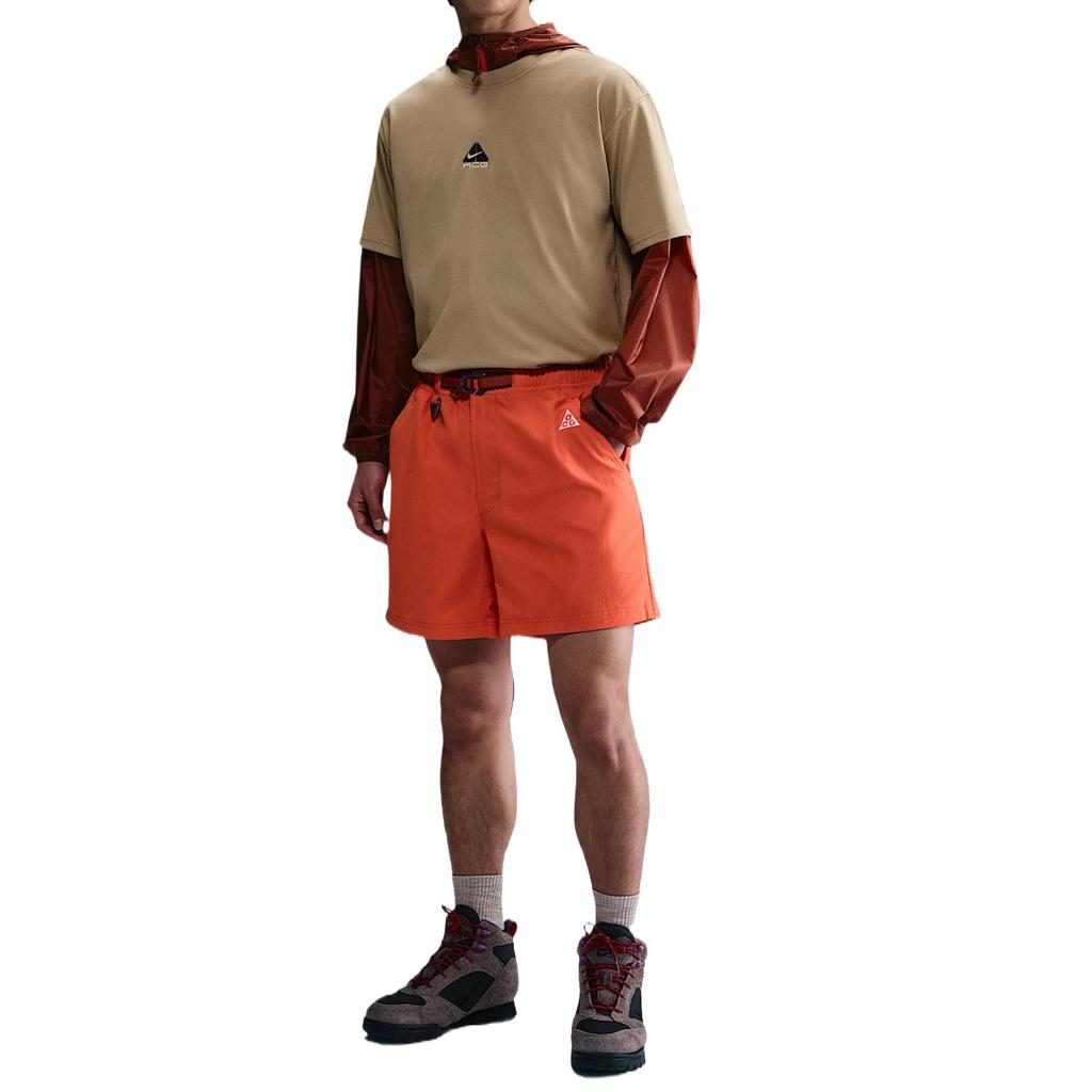 Nike Мужские футболки ACG Хаки с круглым вырезом DQ1816-297