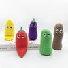 Горячая Растягивающаяся Игрушка Овощ с Большими Глазами Деформируемая Какашка Песок с Памятью Для Сжатия Рукой Ежедневное Снятие Стресса