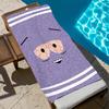 Funny Cartoon Microfiber Beach Towel - Quick Dry Soft Towel for Travel, Gym, Camping & Sports | Large Pool Gift