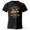 Summer Fashion Minimalist Tiger Silhouette Printed Cotton TShirt Breathable Round Neck Short Sleeve Tee for Unisex Unisex
