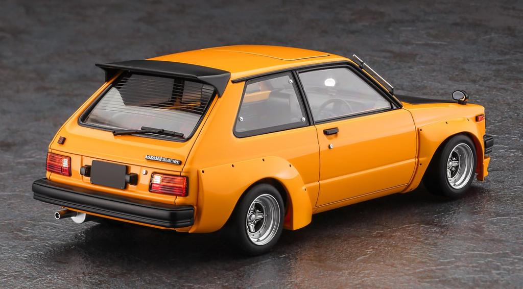 Hasegawa Toyota Starlet KP61 S Пластиковая модель 20819 1/24 (3-дверный) Средняя модель (1980) """Пользовательская версия"""