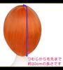 CaseEden Cosplay Wig, Premium, Smooth, Short, Heat-Resistant, Dark Orange (WIG6183)