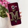 Прозрачный чехол-крышка для Samsung J1 mini, роскошная корона, буква от A до Z, 2D-рисунок, мягкий корпус для Samsung Galaxy J1 mini SM-J105B SM-J105H