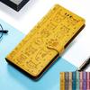 Leather Flip Protection Case For Huawei Nova 11 12 P30 P40 Lite Honor 70 90 200 X6 X8 5G X7A X8A X7B X8B X7C Magic 5 6 Cat And Dog Motif Wallet Cover