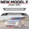 Для Tesla Model Y 2025 2026 Juniper Нижняя решетка бампера Сетка от насекомых Пылезащитная внутренняя решетка вентиляционного отверстия Защитная крышка переднего бампера от насекомых