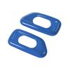 Interior Door Handle Lock Switch Trim For Jeep Wrangler JK JKU 11-17 Bright Blue