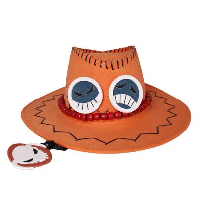 Аниме D Ace Luffy Косплей Ковбойские шляпы Мужчины Женщины Дорожная кепка Chopper Tony Пираты Кепки Череп Игрушки Костюм Хэллоуинская шляпа