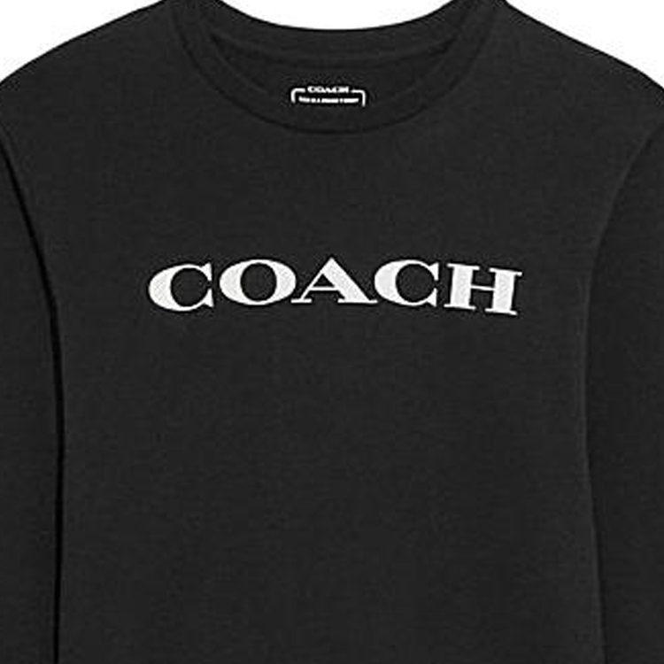 Coach Футболки мужские с круглым вырезом умеренного прямого кроя CB672-BLK
