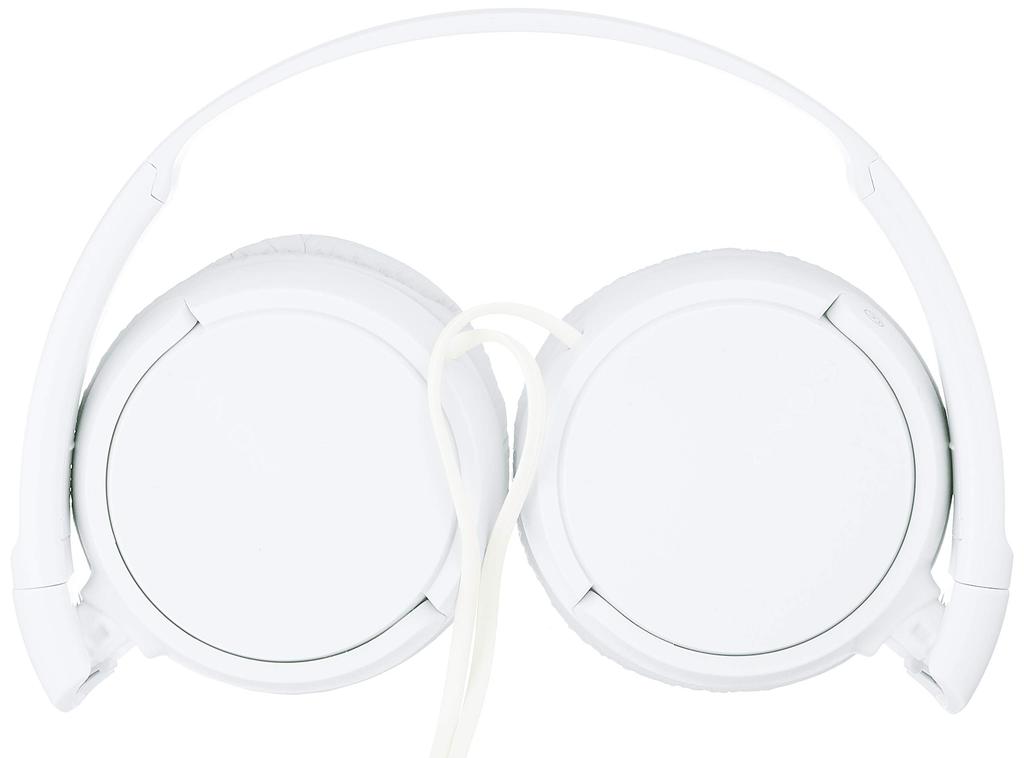 Sony Наушники герметичные складные белые W MDR-ZX110 MDR-ZX110