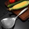 Щипцы-шумовка из нержавеющей стали 304 с удобной ручкой, кухонная ложка-шумовка для слива и жарки