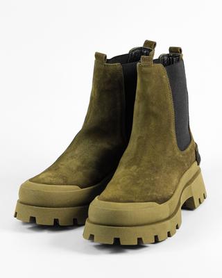 Ботинки Челси 6824365 36 Хаки замша