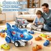 Remote Controlled Remote Control Toy Car Magnetic Pickup Munching Toy Car  Kids Interactive Play